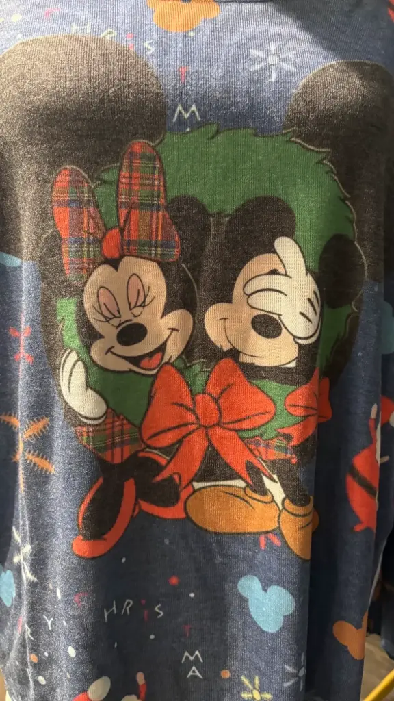 Fin pull de Noël Mickey Minnie 