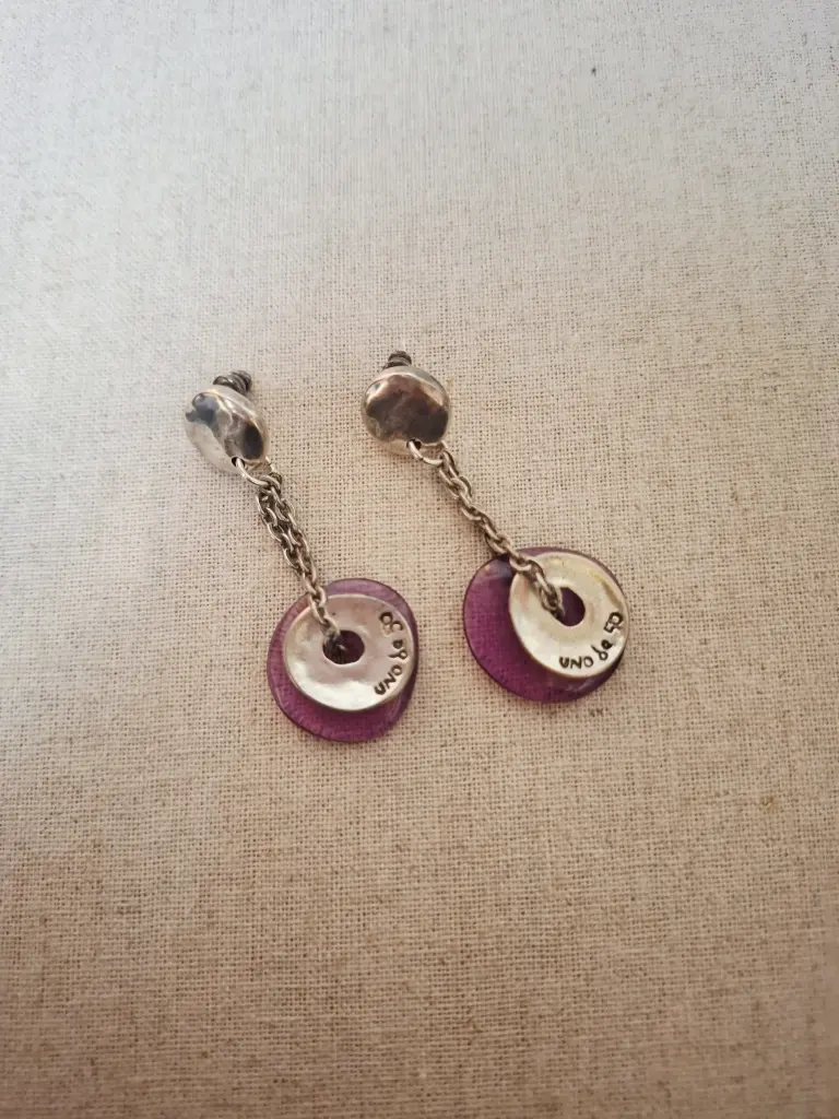 Boucles d'oreilles pendantes UNO DE 50 