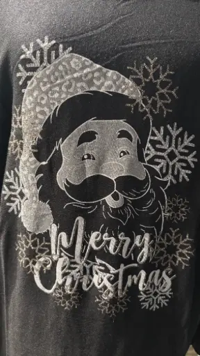 Pull fin molletonné Noël