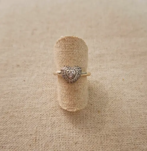 Bague Pandora " Cœur ". Taille 56. 